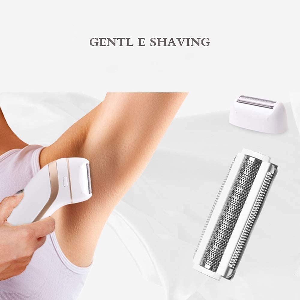Premium Cordless Rechargeable Women's Electric Shaver - Wet & Dry All-in-One Bikini Trimmer with Pop-Up Detailer for Sensitive Skin | Perfect for Travel, Gym & Quick Hair Removal at Home