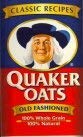 Quaker Oats Shaped Board - Healthy Breakfast Cereal for Kids & Adults | Perfect for School Lunches, Snacks & Family Meals