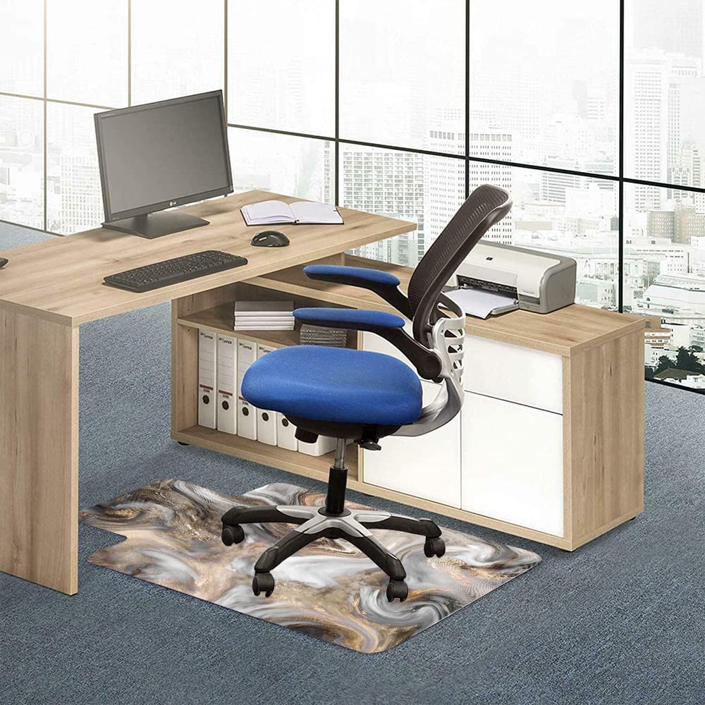 Premium Office Chair Mat for Hardwood Floors - 36