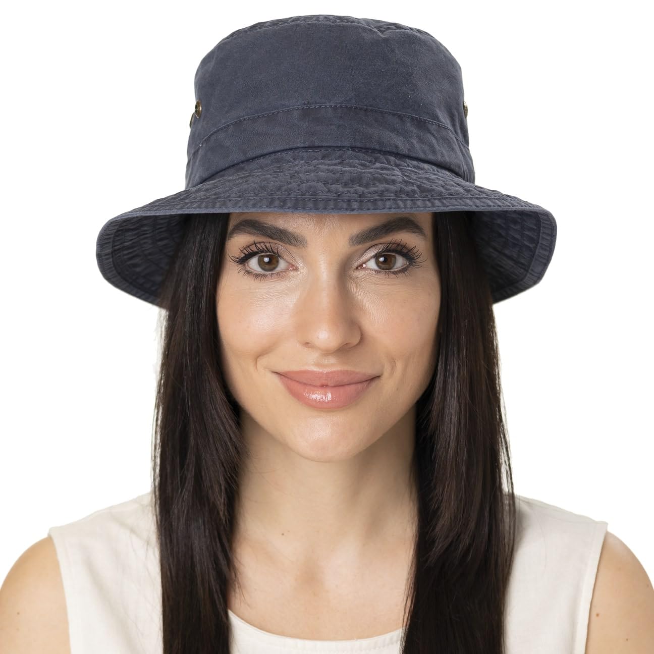 Stetson Reston Bucket Hat for Women & Men - Sun Protection Outdoor Hat for Beach, Hiking & Travel