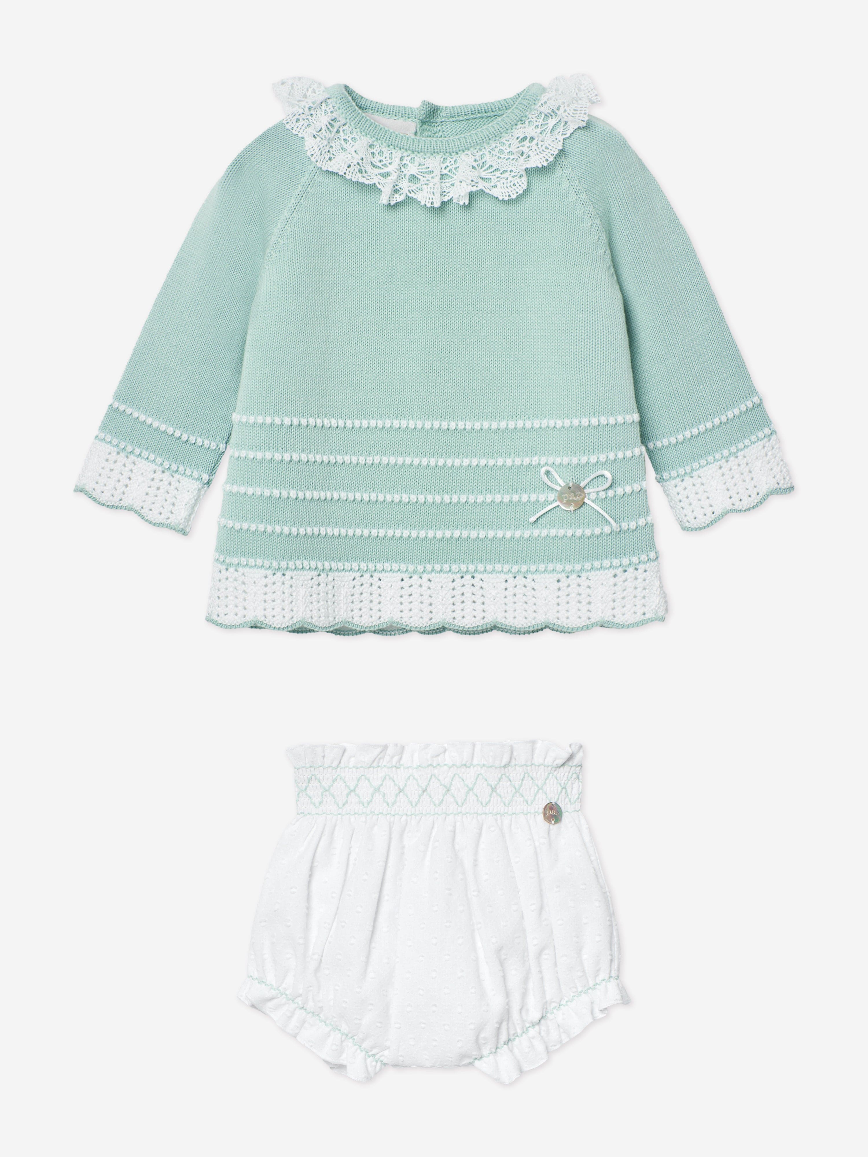 Adorable Baby 2-Piece Outfit Set in Green | Soft Cotton Romper & Hat Combo | Perfect for Newborn Photoshoots, Family Outings & Special Occasions