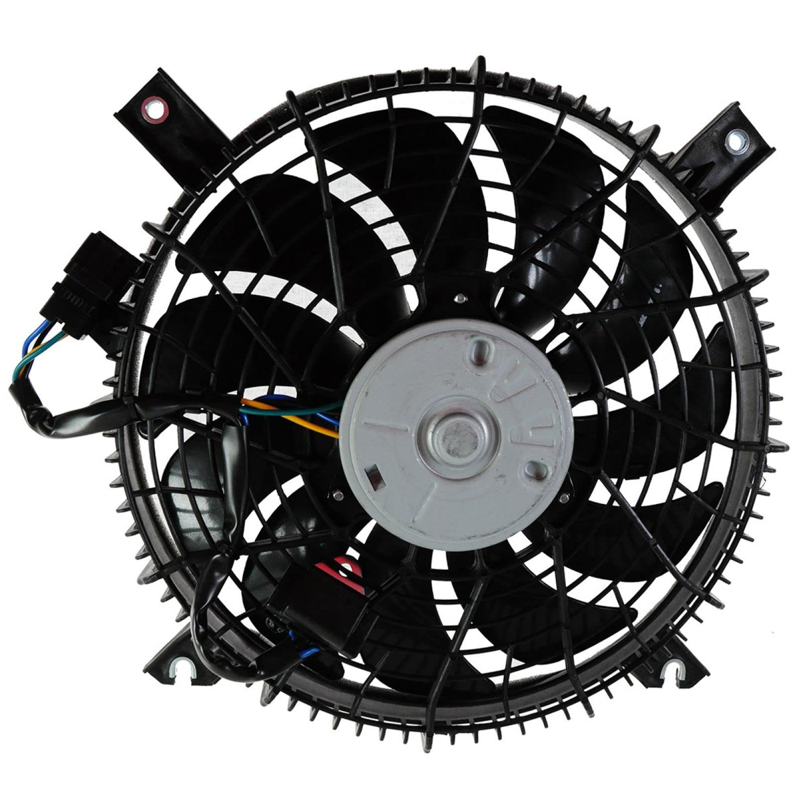 TRQ A/C Condenser Cooling Fan Assembly Compatible with 2004-2006 Suzuki XL-7 SZ3113110 - Replacement Auto Part for Improved Cooling Performance in Hot Weather Driving