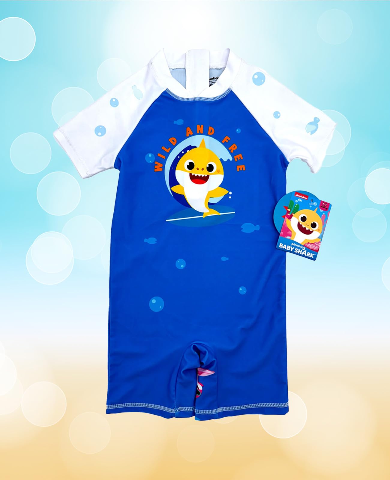 Paw Patrol & SpongeBob Kids Swimsuits for Boys & Girls - UPF 50+ Rash Guard & Bathing Suit Set for Toddlers | Beach, Pool & Summer Water Activities