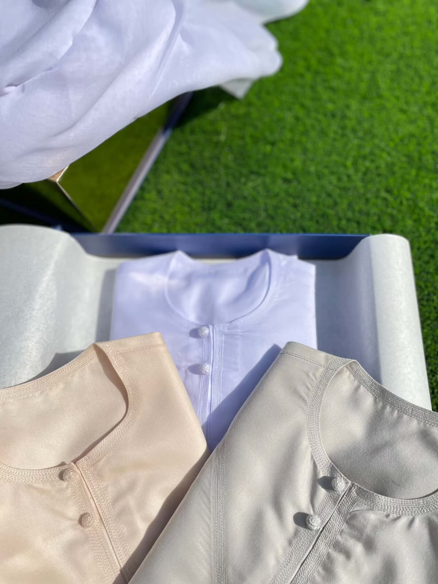 Premium My First Thobe Gift Set for Baby Boys - Traditional Islamic Outfit for Eid, Ramadan & Special Occasions