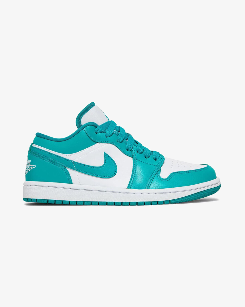 Nike Air Jordan 1 Low WMNS Sneakers - Emerald Green Women's Basketball Shoes for Casual Wear & Street Fashion