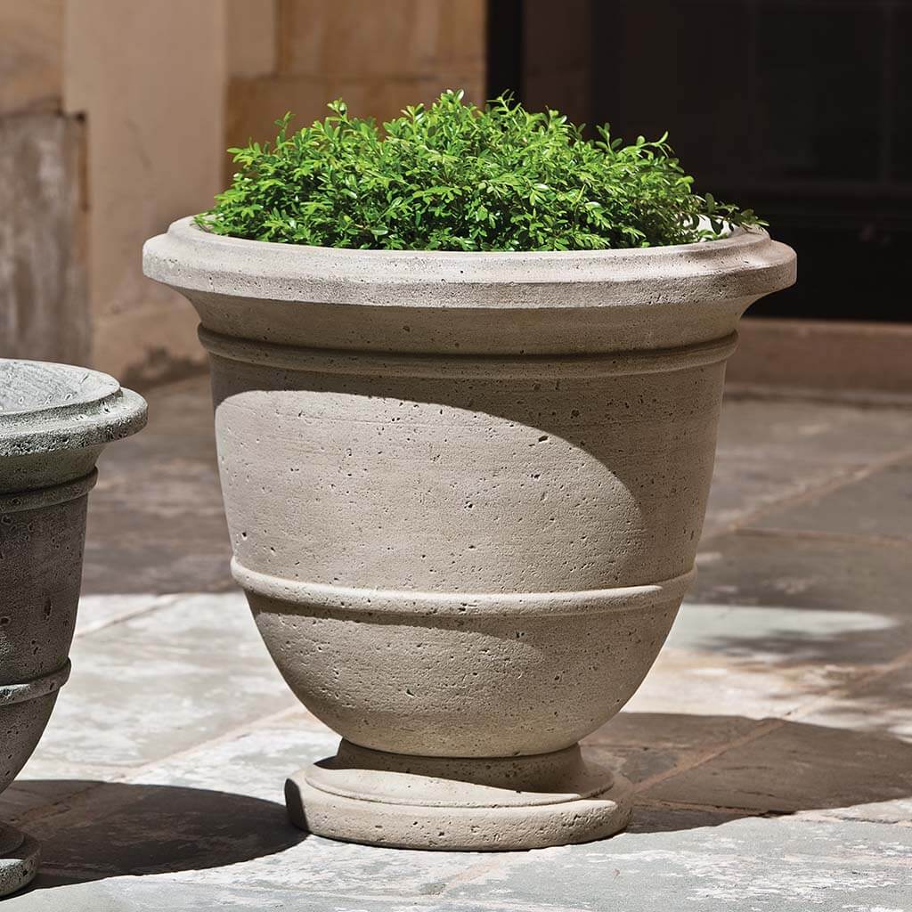 Campania International Relais Large Urn - Elegant Outdoor Garden Planter for Flowers & Plants | Perfect for Patio, Porch & Landscape Decor