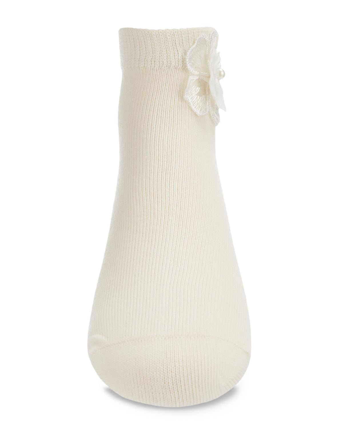 MeMoi Dual Flower Girls Cotton Blend Anklet Socks - Comfortable & Stylish Toddler Socks for Weddings, Parties & Special Occasions