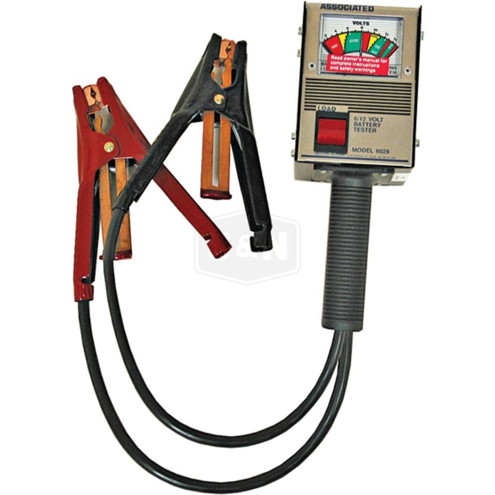 RAParts ABE-6029-JN Heavy Duty Battery Load Tester - 12V/24V Automotive Battery Tester for Trucks, Cars, RVs - Perfect for Mechanics, Auto Shops & DIY Car Maintenance