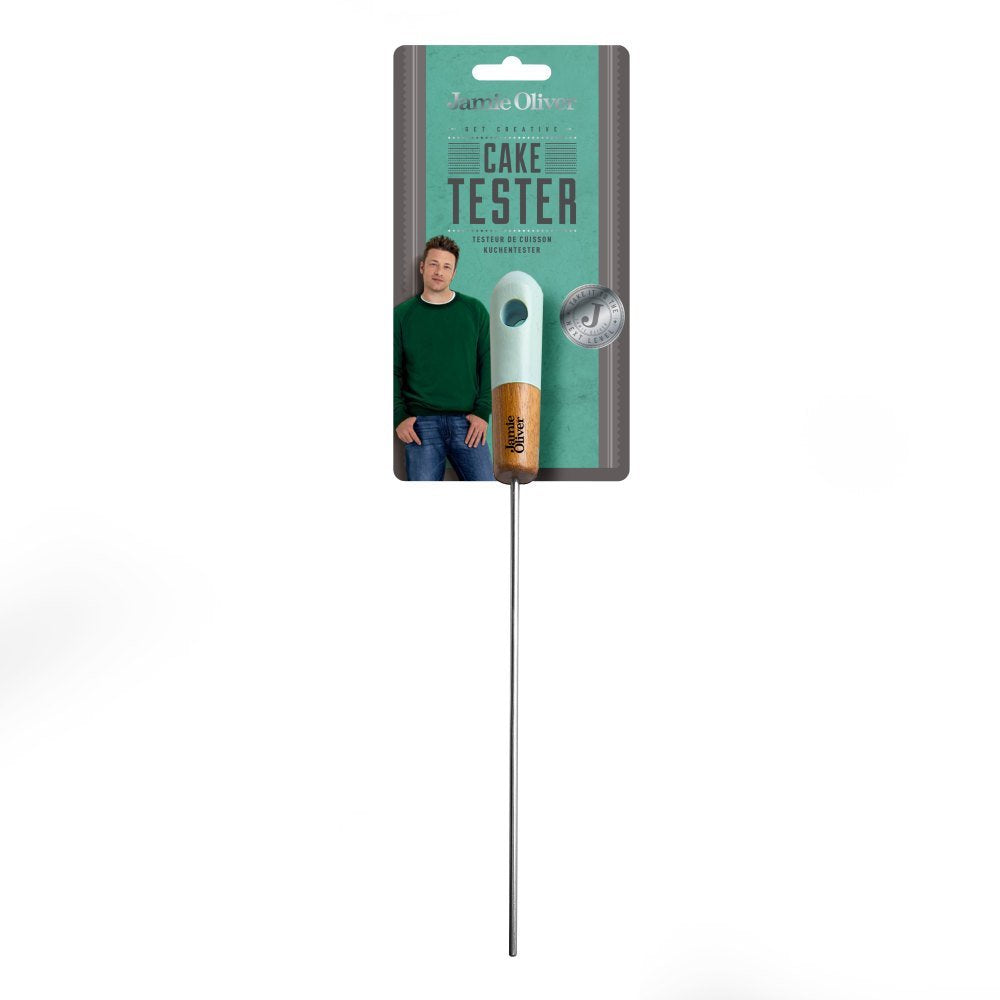 Jamie Oliver Cake Tester - Professional Stainless Steel Baking Tool for Perfectly Baked Cakes, Cupcakes & Breads | Ideal for Home Bakers & Professional Chefs | Great for Testing Doneness in Oven or Microwave