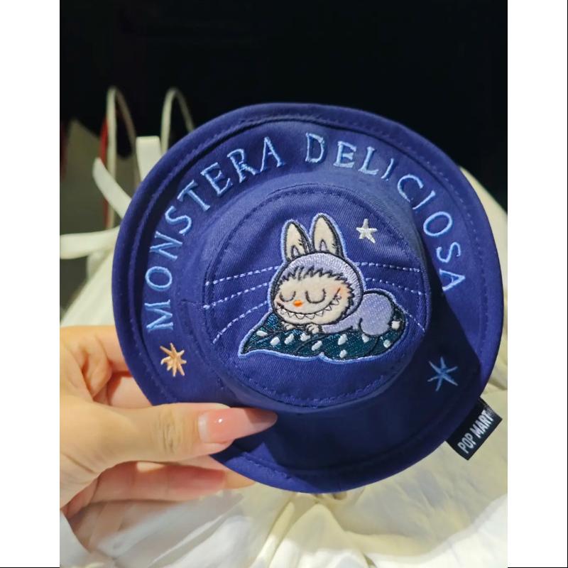 Labubu FALL IN WILD Bucket Hat Mini Bag Blind Box Series - MONSTERA DELICIOSA Collectible Toy Figure for Pop Mart Fans | Perfect for Display, Gifts & Blind Box Collectors