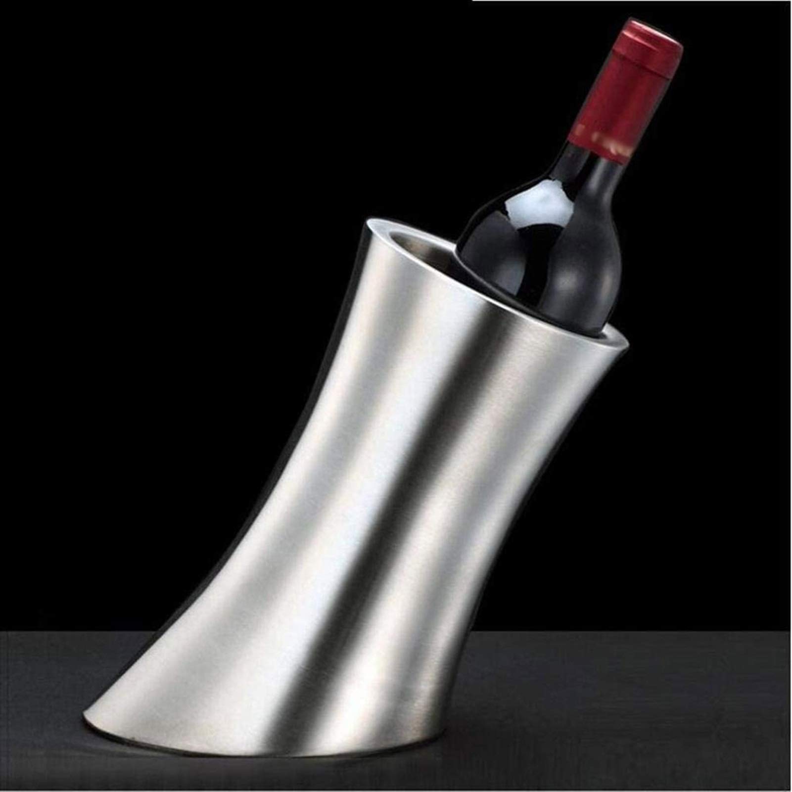 Premium Stainless Steel Double-Wall Insulated Ice Bucket - Keeps Champagne & Drinks Cold Longer - Perfect for Parties, Weddings & Outdoor Events