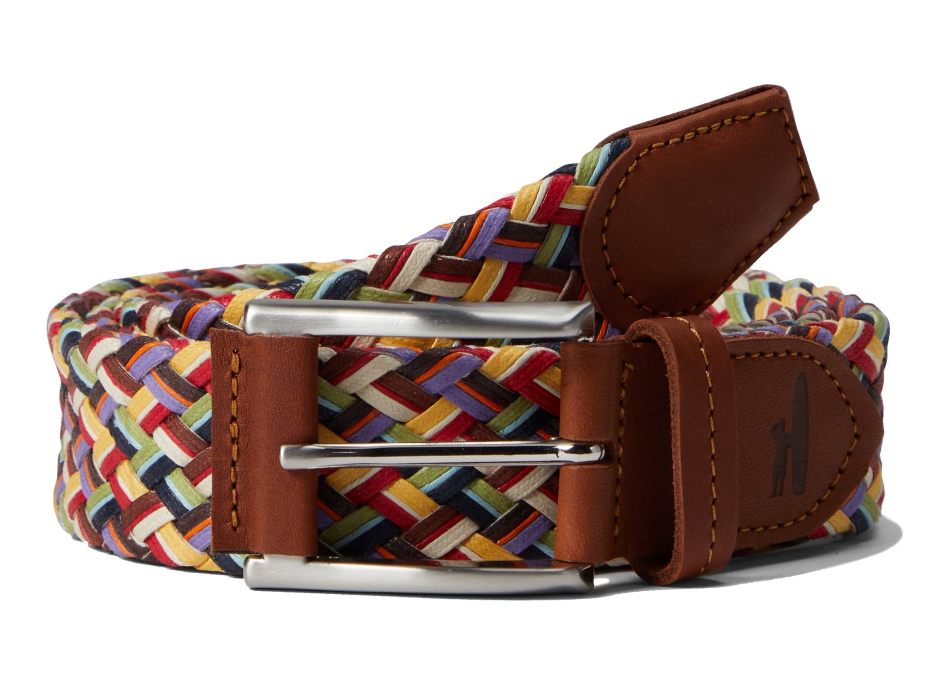 Johnnie-O Multi Prima Top Shelf Belt for Men - Premium Leather Dress Belt with Classic Buckle - Perfect for Business, Casual & Formal Occasions