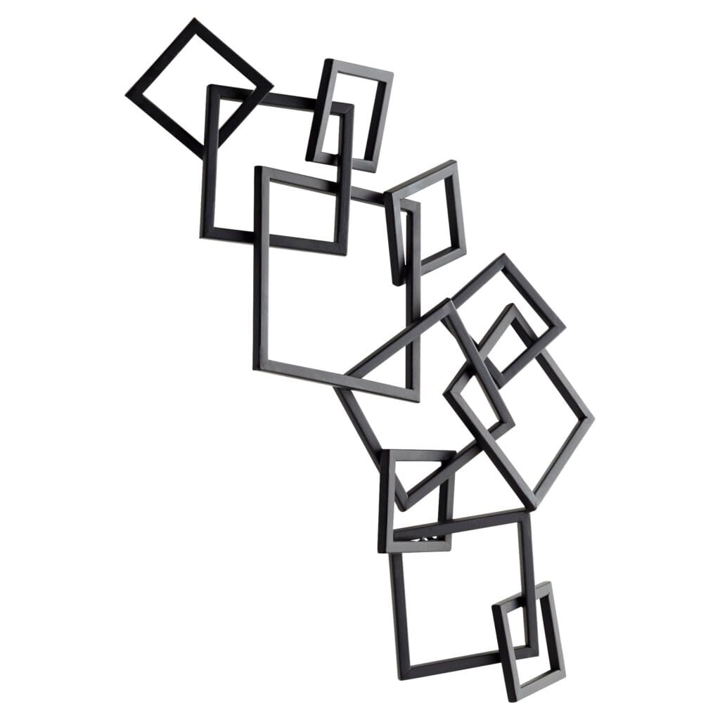 Cyan Design 11309 Orchestra Bold Wall Decor - Black Modern Metal Art for Living Room, Bedroom & Office | Elegant Home Decor