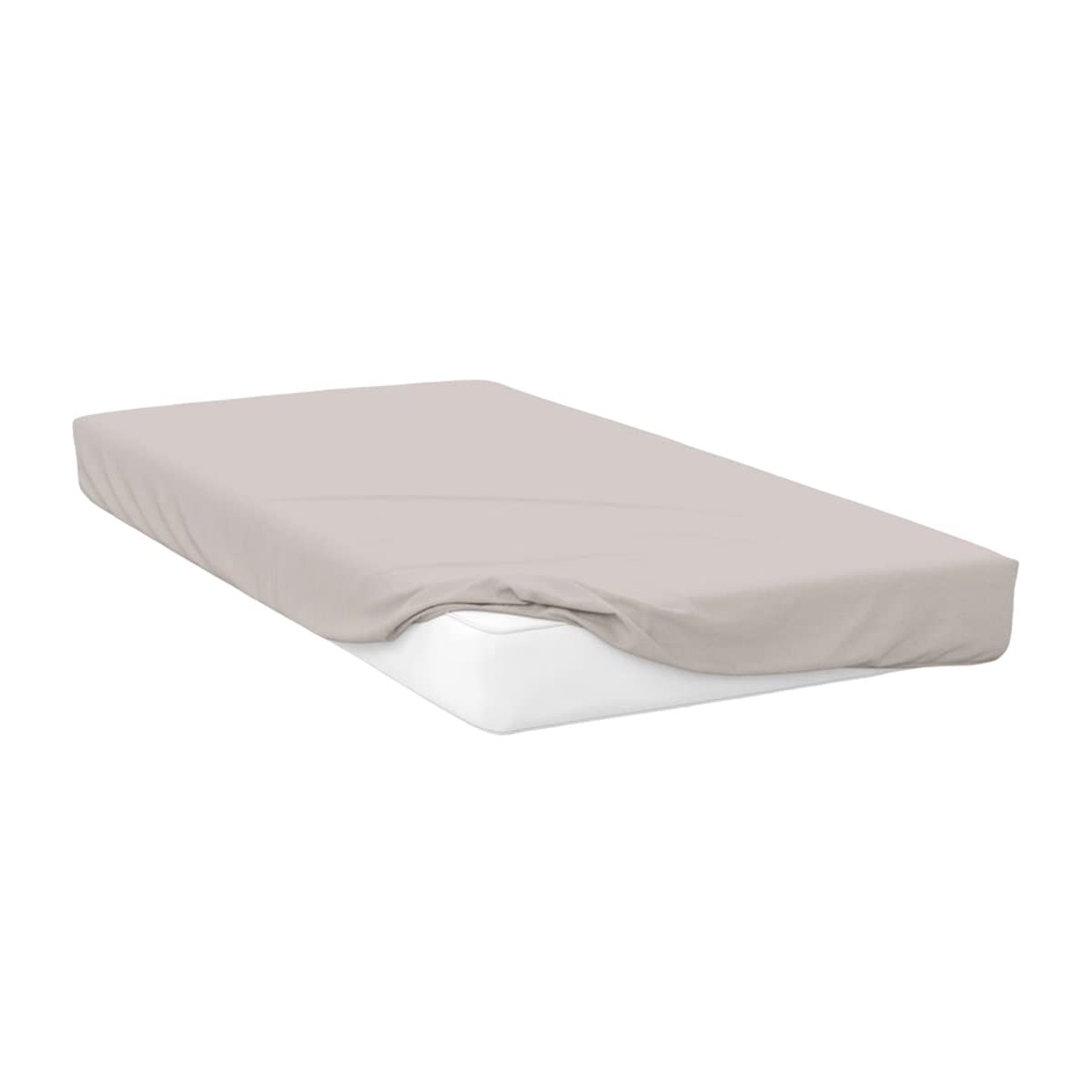 Belledorm 400 Thread Count Egyptian Cotton Fitted Sheet - Full Size, Duck Egg Blue - Luxury Soft Bedding for Comfortable Sleep & Hotel Style Bedroom Decor