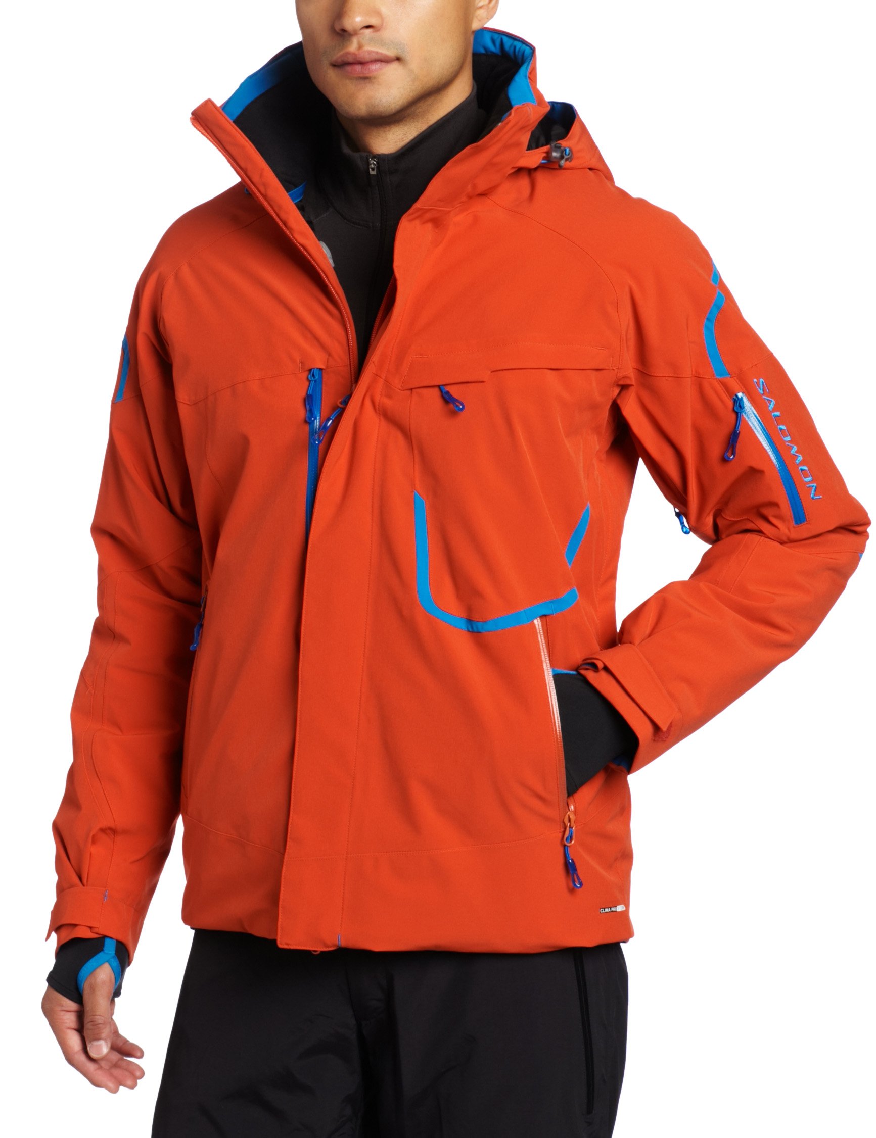 **Salomon Men's Brilliant Jacket - Lightweight Waterproof Windbreaker for Hiking, Running & Outdoor Adventures**