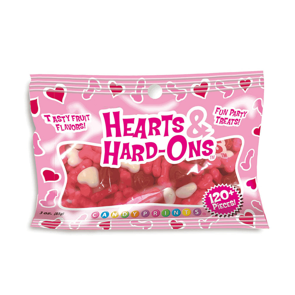 Hearts & Hard Ons Candy - Sweet and Playful Adult Novelty Candy for Bachelorette Parties, Valentine's Day Gifts, and Fun Romantic Occasions