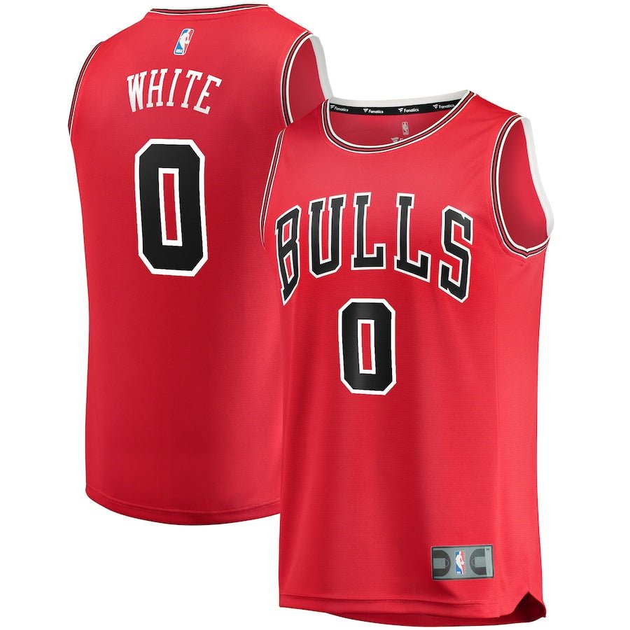 Authentic Coby White Chicago Bulls Red Fanatics Basketball Jersey – Official NBA Fan Gear for Games & Events