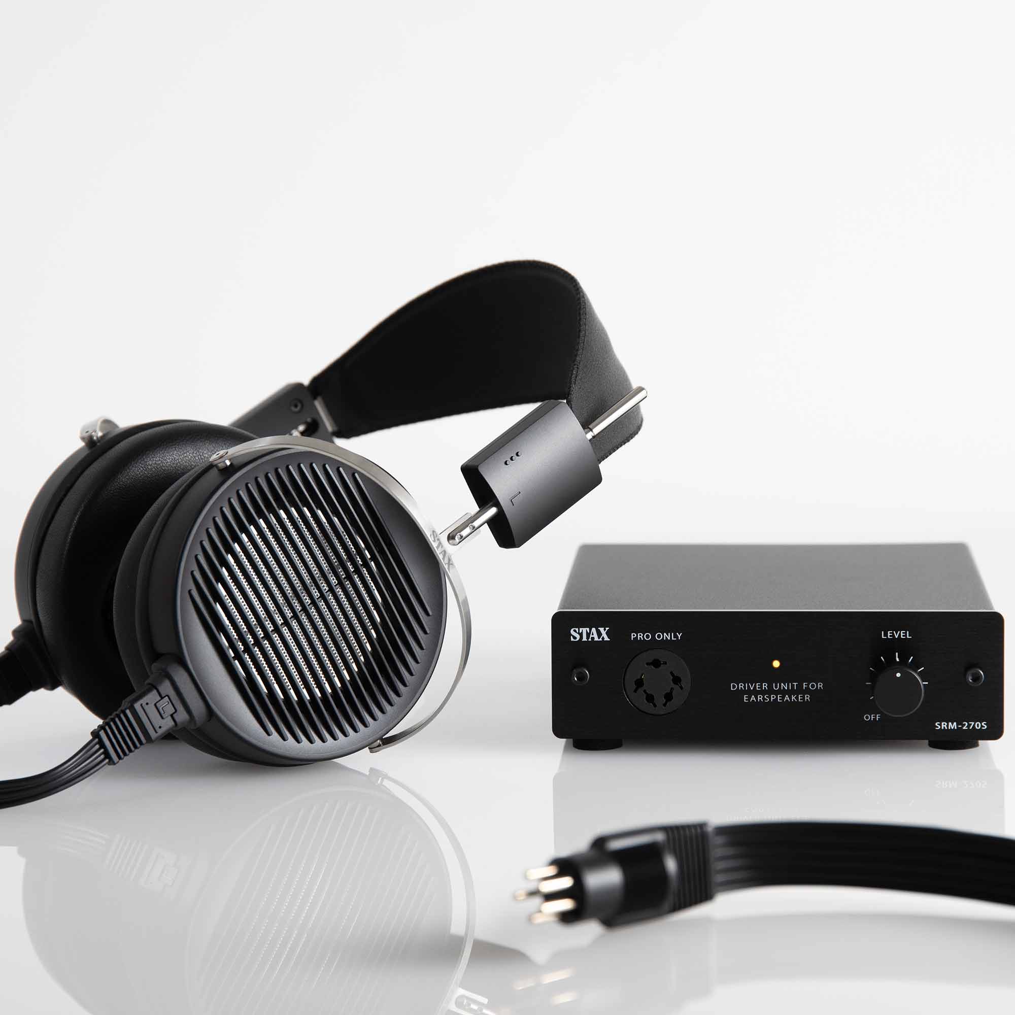 STAX SRS X1000 Premium Electrostatic Earspeaker System - High-Fidelity Audiophile Headphones for Studio Monitoring & Home Listening