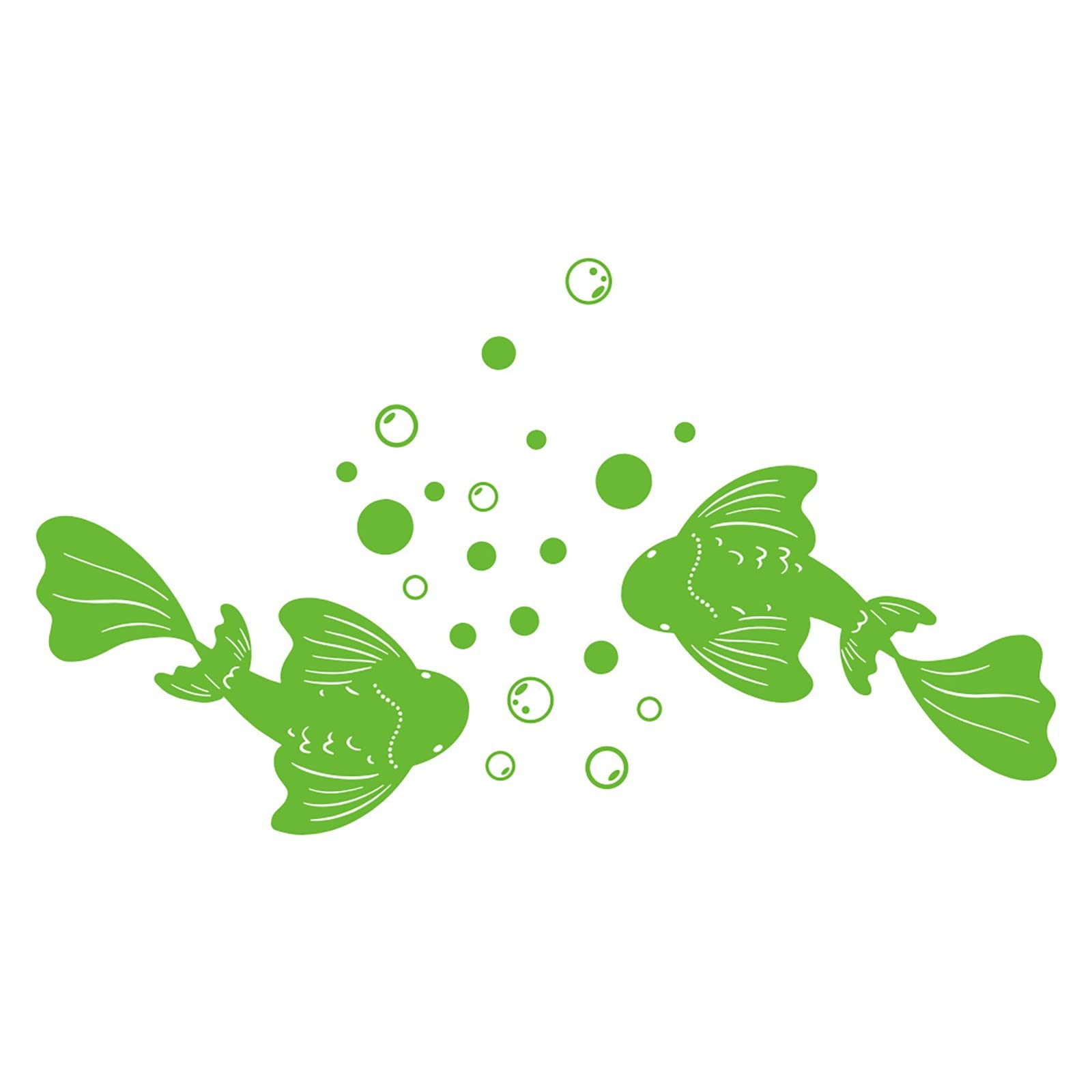 Glow in the Dark Mermaid Couple Stickers - Custom Luminous Vinyl Decals for Cars, Laptops, Phones - Waterproof DIY Small Cute Stickers (Multicolor, One Size) - Perfect for Night Decor, Couple Gifts & Party Favors