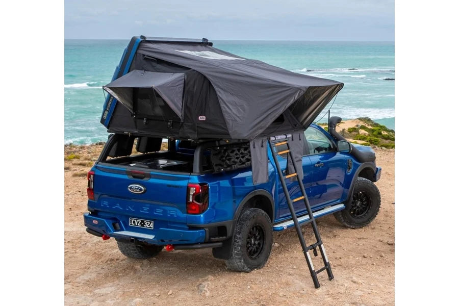 ARB Esperance 2 Compact Hard Shell Rooftop Tent - Lightweight Waterproof Camping Tent for SUV & Truck - Perfect for Off-Road Adventures & Family Camping Trips
