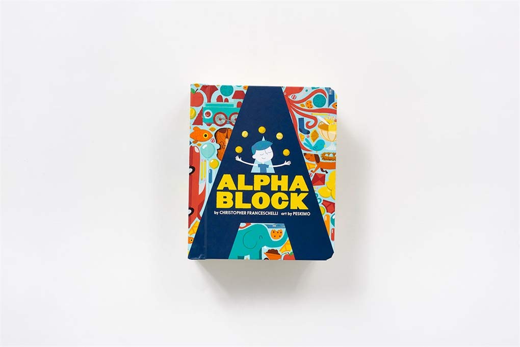 Alphablock (An Abrams Block Book) – Interactive Alphabet Learning Toy for Kids – Perfect for Preschool Education & Early Reading Development