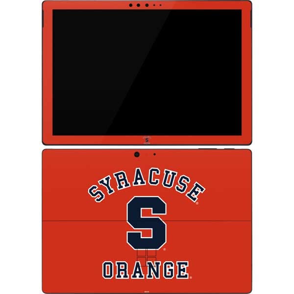 Skinit Officially Licensed Orange Syracuse Design Decal Skin for Microsoft Surface Pro 7 - Protective Vinyl Sticker for Laptop, Tablet & Device Protection | Perfect for Work, School & Travel