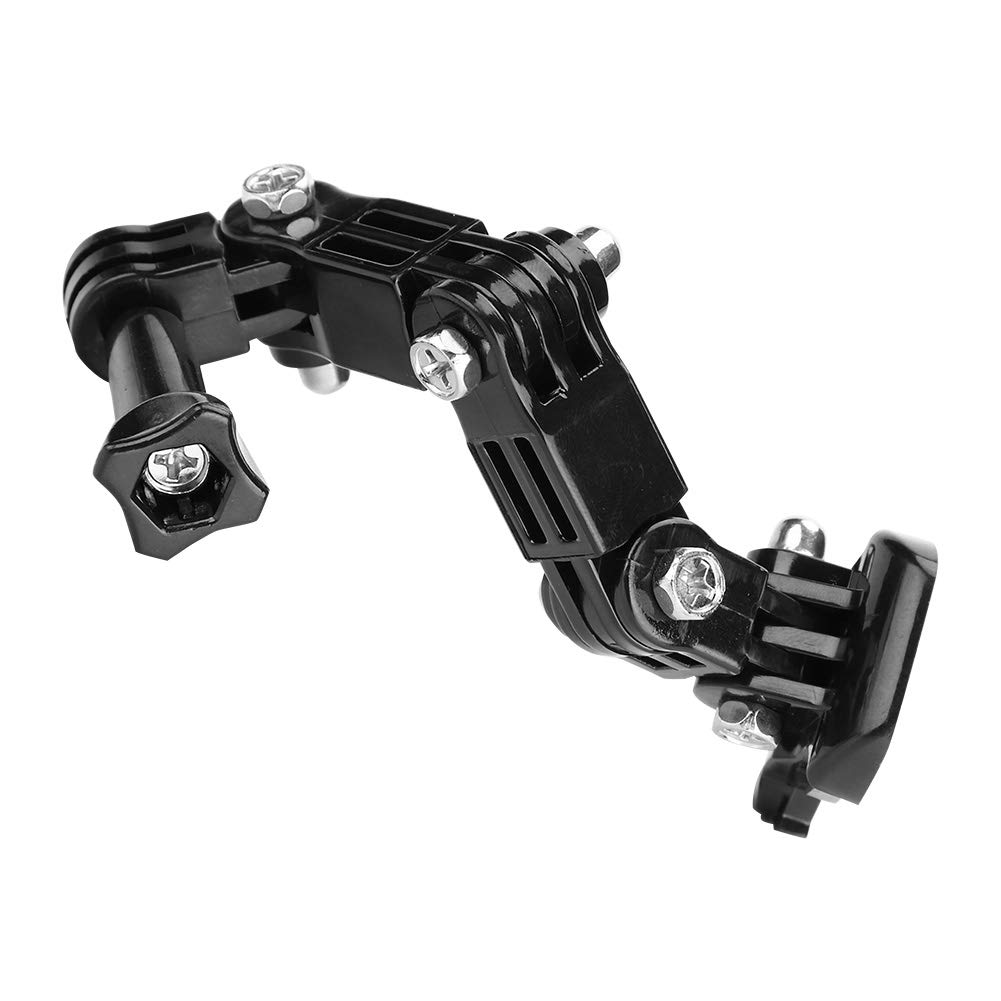 Shanrya Action Camera Accessories Kit - Durable & Multidirectional Adjustable Mount for GoPro, DJI, AKASO - Perfect for Surfing, Skiing, Cycling & Outdoor Adventures