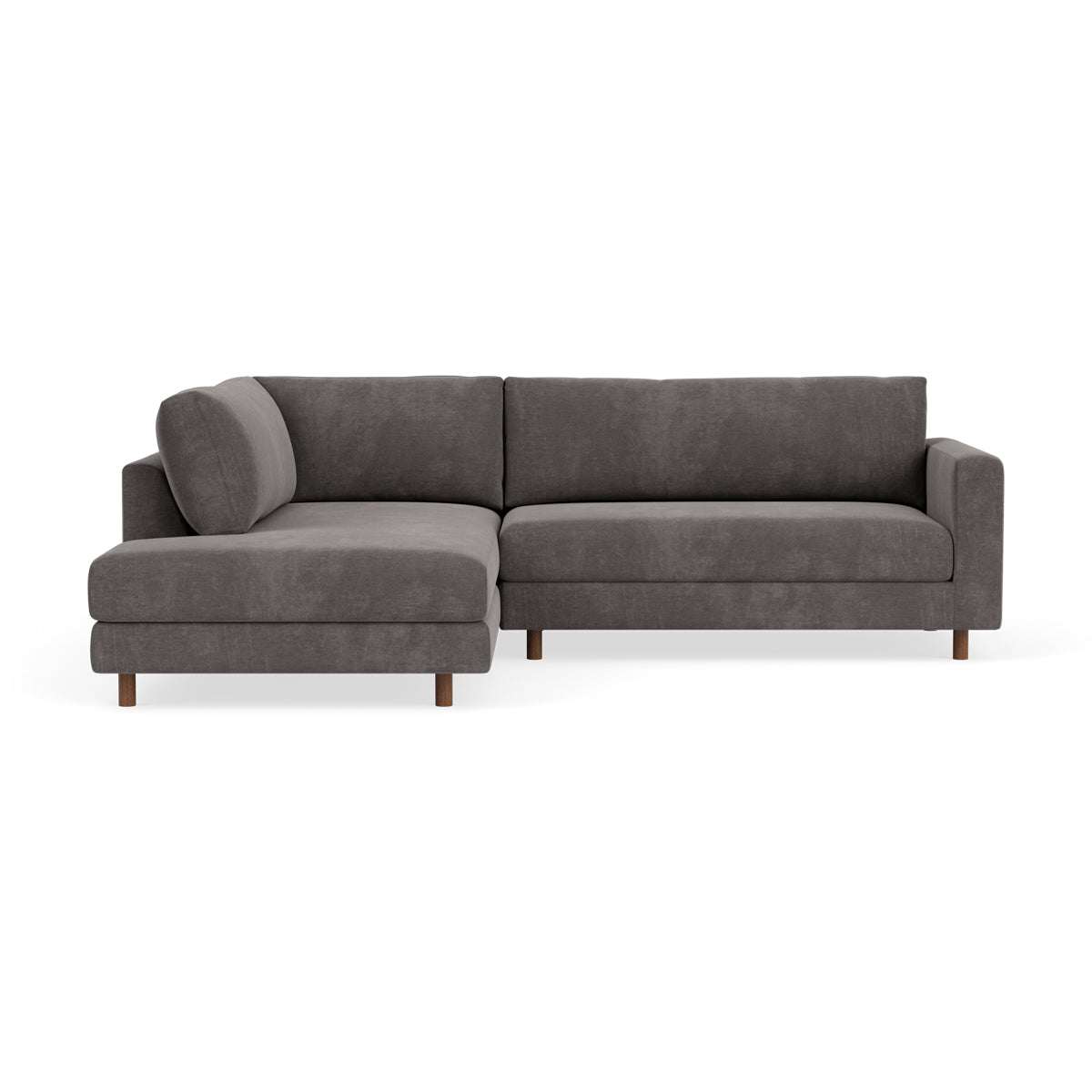 Douglas Fabric Left Corner Sofa - Modern L-Shaped Sectional Couch for Living Room, Lounge & Small Spaces | Comfortable & Stylish Home Furniture