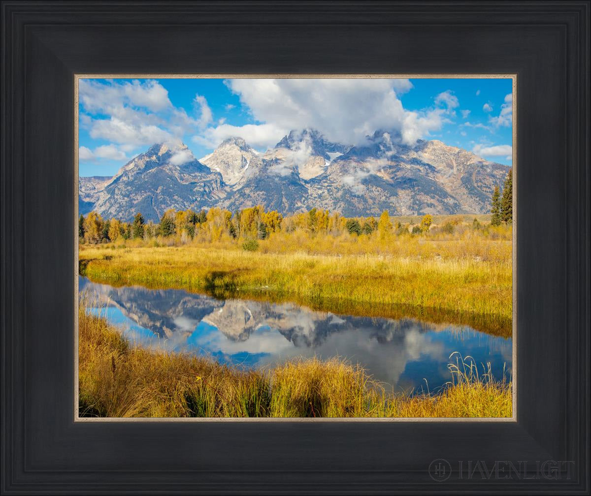 Autumn Splendor By Julie Kerr - Stunning Fall Landscape Art Print for Home & Office Decor | Perfect for Living Room, Bedroom Wall Art & Seasonal Gift