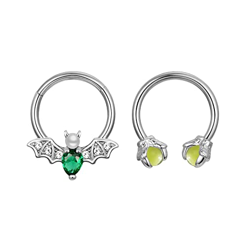 R-2Pcs-Silver Bat-Dragon Claw