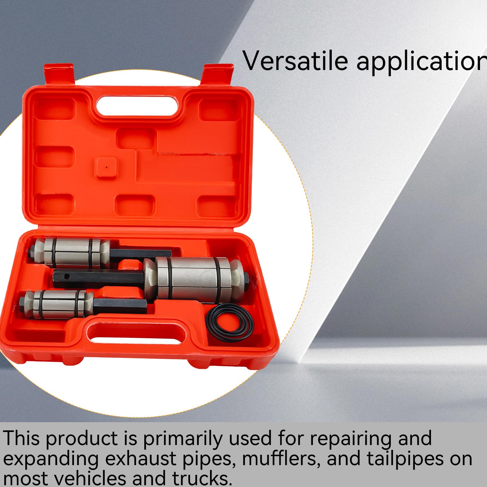 3PCS Car Tail Pipe Expander Tool Kit (1-1/8