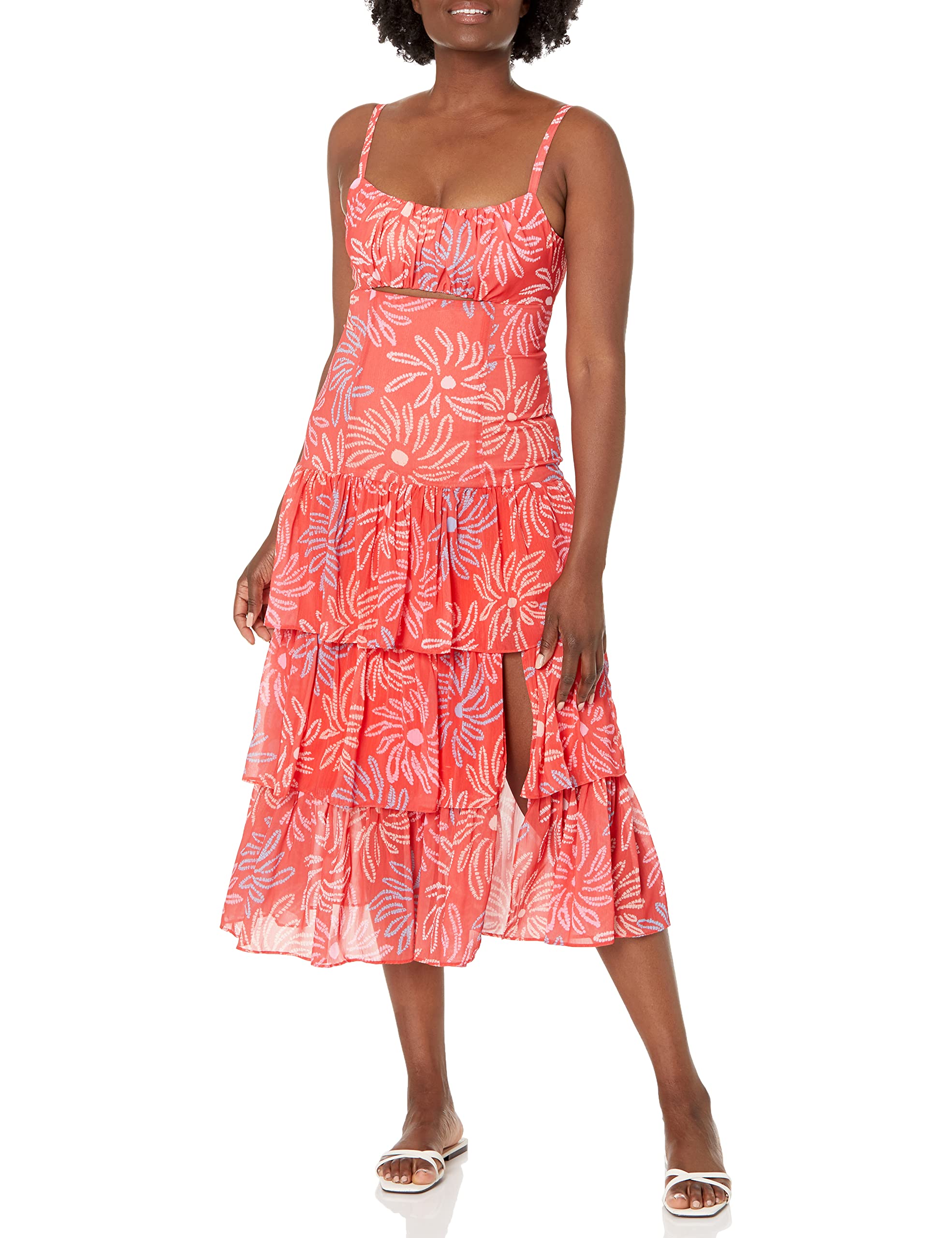LIKELY Women's Matteo Dress - Elegant Flowy Midi Dress for Casual & Party Wear | Perfect for Date Nights, Office, and Summer Outfits