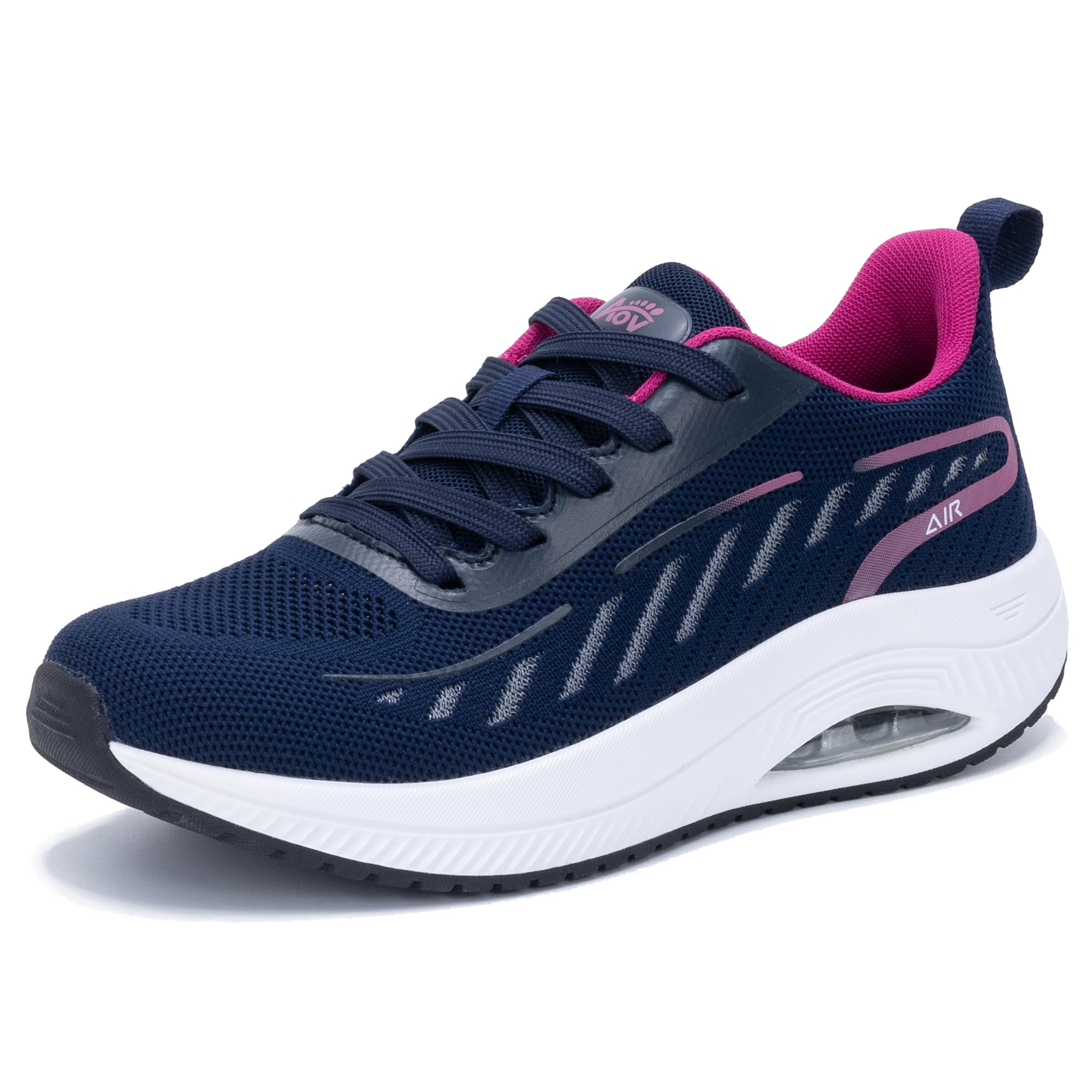 IIV Women's Air Walking Shoes with Arch Support - Casual Gym Workout Orthotic Sneakers for Plantar Fasciitis Pain Relief (US 5.5-11) - Comfortable Footwear for Walking, Running & Daily Wear
