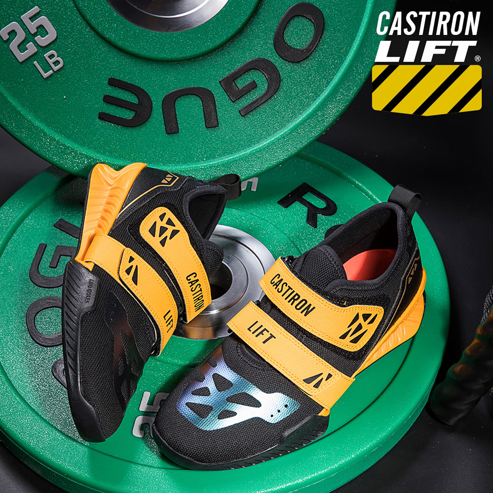 Best Weightlifting Shoes for Powerlifting & Crossfit - Heavy Duty Lifting Footwear for Deadlifts, Squats & Weight Training - Gym Shoes for Men & Women - Perfect for Home Gym & Professional Training
