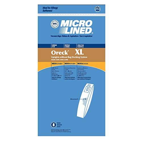 Oreck XL Might Mite Micro Allergen Vacuum Cleaner Bags - 80 Pack | Made in USA | DVC Designed for Perfect Fit | Ideal for Allergy Sufferers & Pet Owners