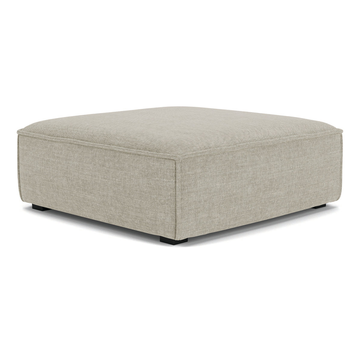 Extra Large Daphne Fabric Footrest - Soft & Supportive Ottoman for Home, Office, or Travel - Perfect for Relaxing, Gaming, or Working Comfortably