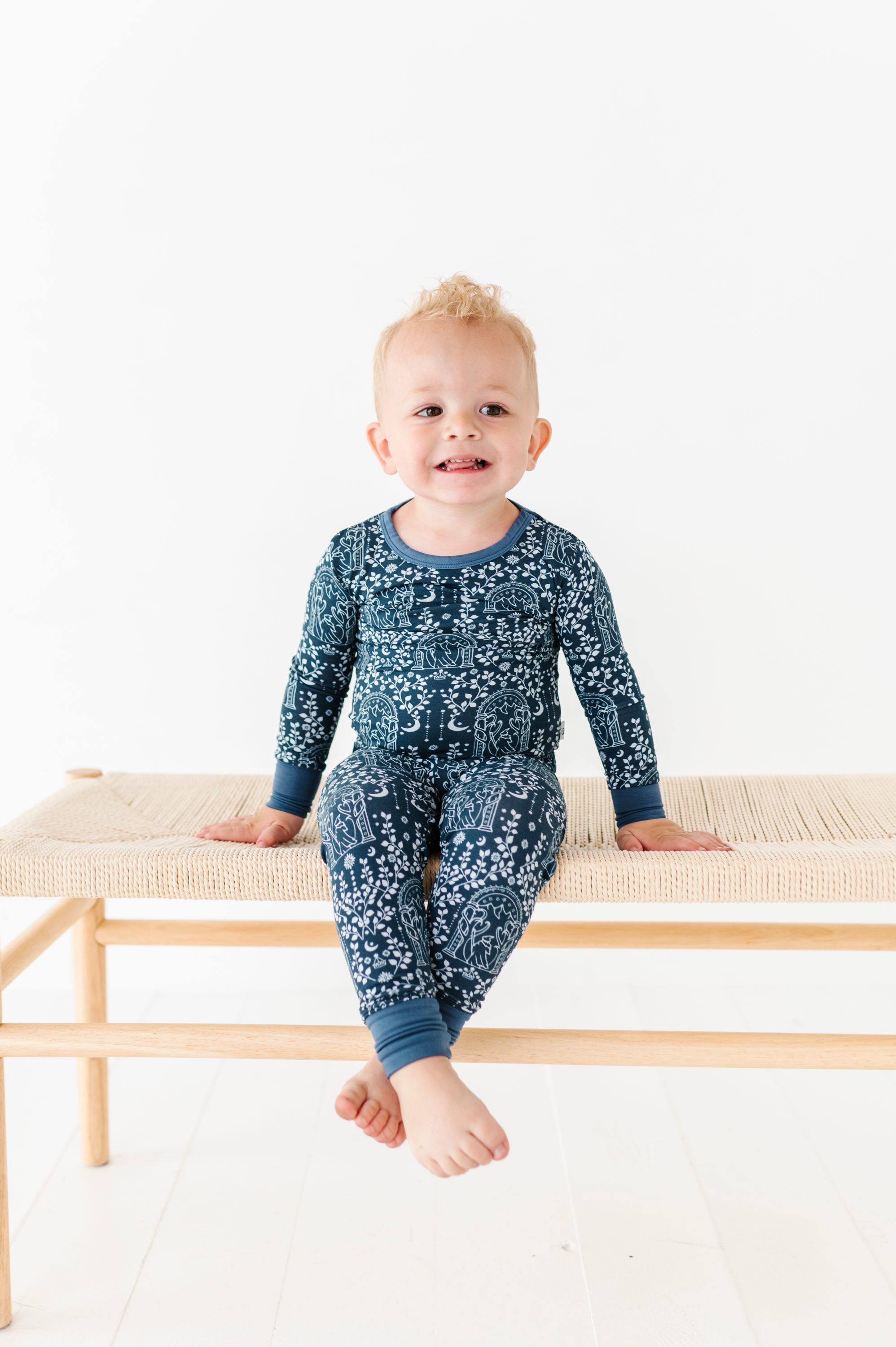 The Lord of the Rings™ Doors of Durin Two-Piece Pajama Set for Men & Women - Cozy LOTR Sleepwear for Fans, Movie Night & Gift Giving