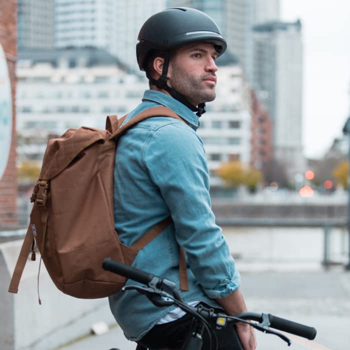 FARO Smart Helmet with MIPS Technology - LED Safety Lights for Bicycle, E-Bike & Scooter - Crash Detection Alert & Turn Signal Compatible - iOS/Android App Control - Perfect for Urban Commuting & Night Riding Safety