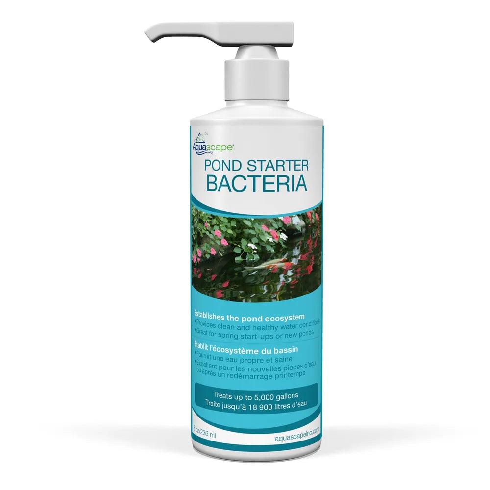 Premium Pond Starter Bacteria for Healthy Water - Beneficial Bacteria for Ponds, Lakes & Water Gardens - Promotes Clear Water & Fish Health - Ideal for New Ponds & Seasonal Maintenance