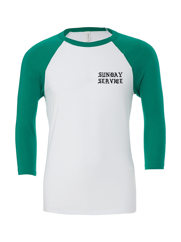 JungleGymAntwerp Sunday Service Unisex Baseball Tee - Casual Streetwear for Men & Women | Perfect for Weekend Outings, Concerts, and Sports Events