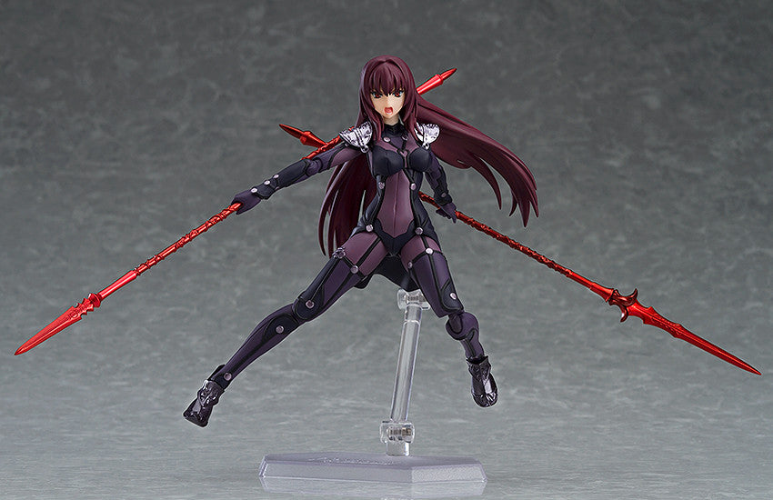 Fate/Grand Order Figma #381 Lancer Scathach Action Figure - Collectible Anime Toy for Display & Cosplay