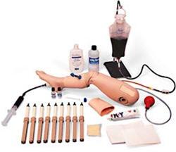 Medical Femoral Replacement Injection Pad for Intraosseous Infusion Leg - Sterile IO Accessory for Emergency Trauma & Ambulance Use