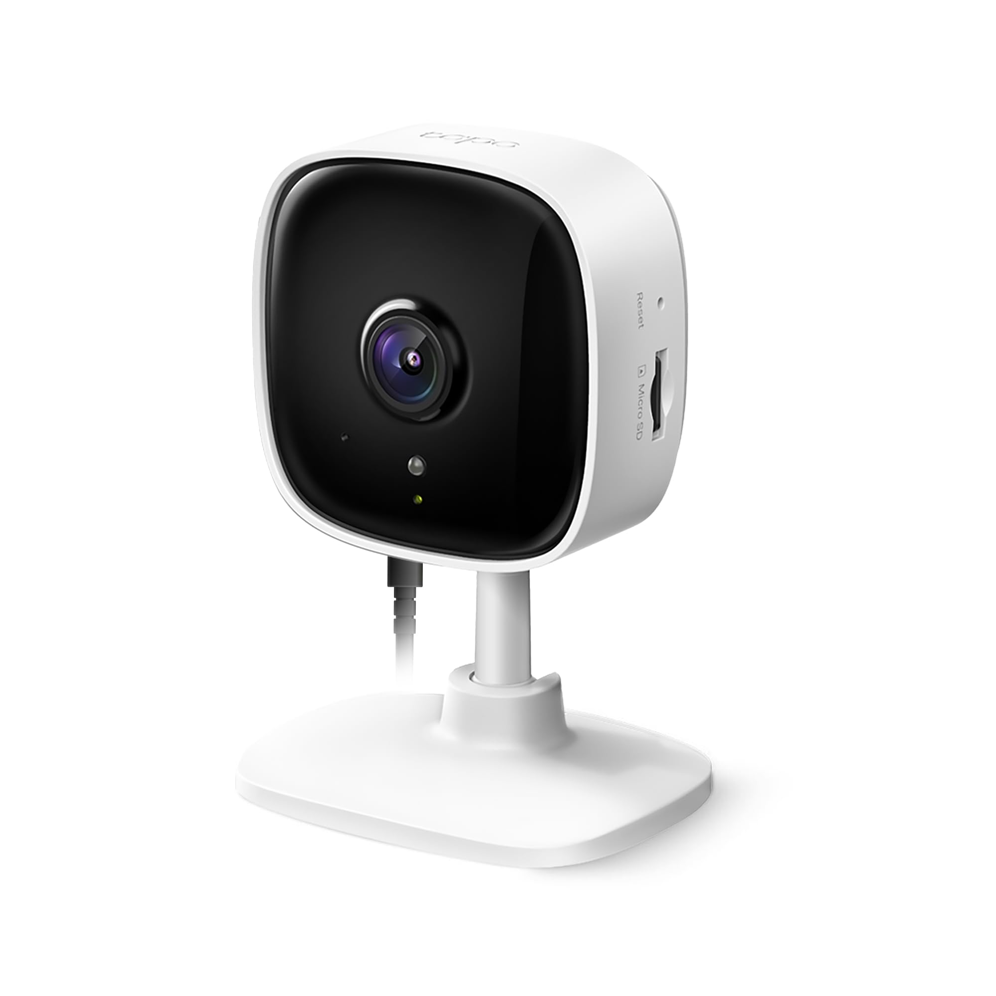 Tapo C110 2K 3MP Indoor Security Camera - WiFi Pet/Baby Monitor with AI Motion Detection, 2-Way Audio & Night Vision, No Monthly Fee, Works with Alexa & Google Home - Perfect for Home, Nursery & Pet Monitoring