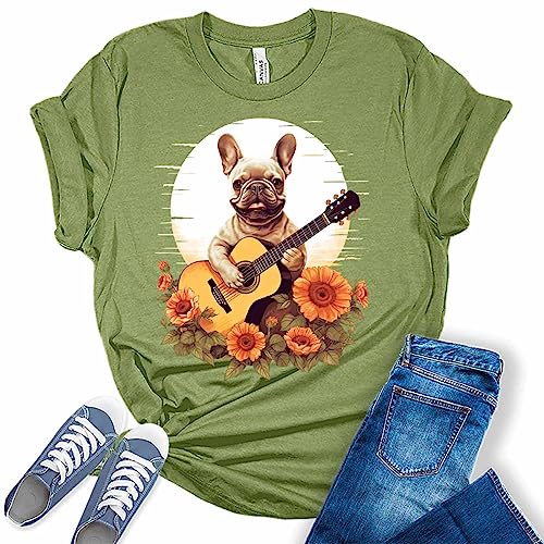 French Bulldog - Heather Green