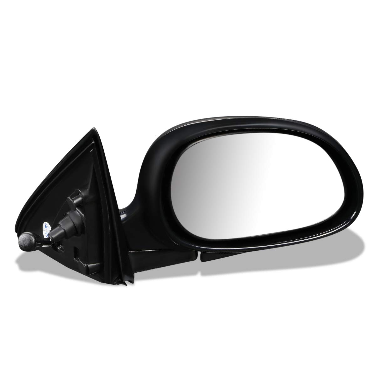 DNA Motoring OEM-MR-HO1321109 Right Side View Mirror Manual Adjustment Compatible with 1992-1995 Honda Civic - Perfect for Replacement & DIY Car Repair