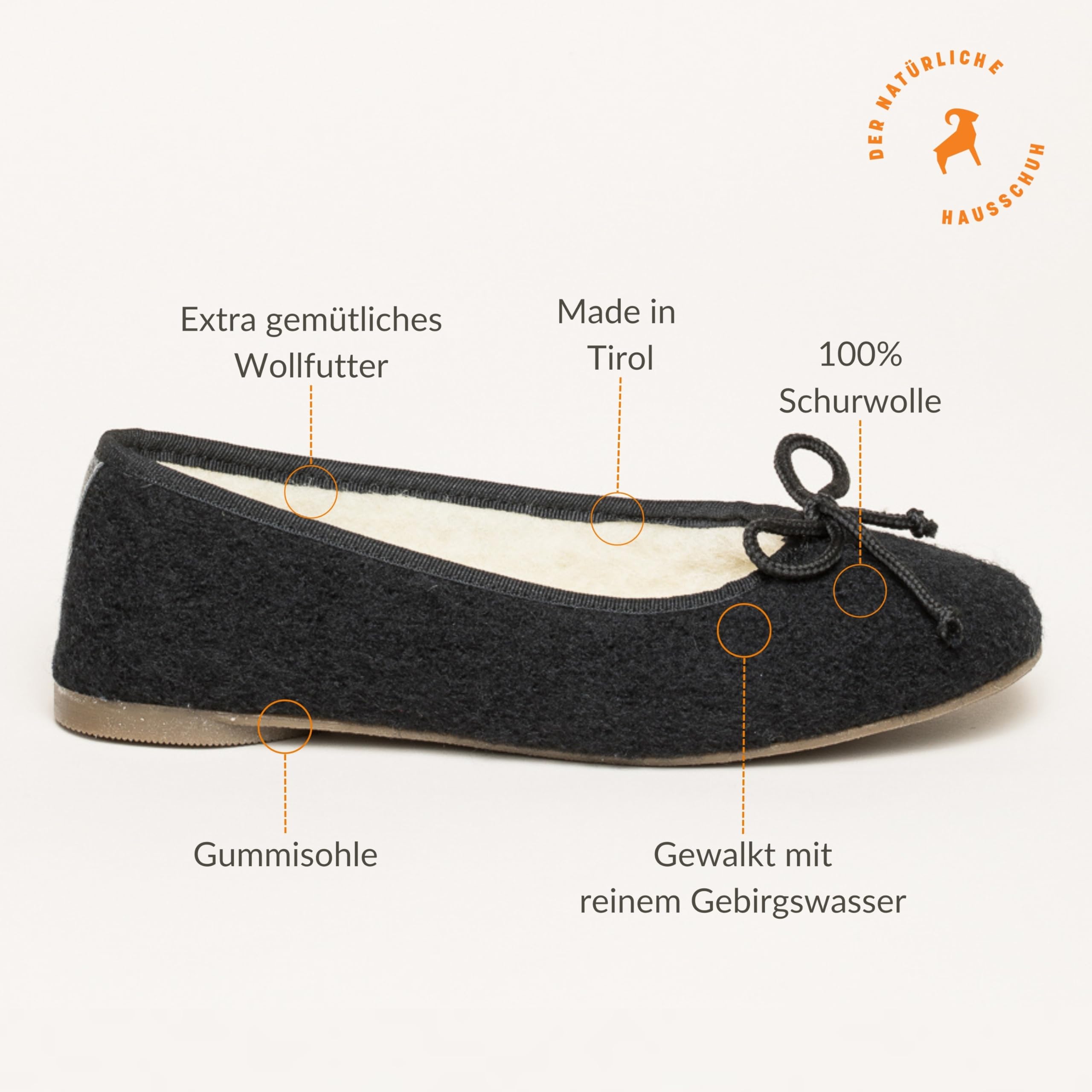 Women's Ballet Flat Slippers - Comfortable Soft Indoor/Outdoor House Shoes for Lounge, Yoga & Casual Wear