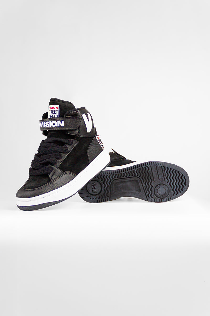 Vision Unisex Mc 1400 Black White Sneakers - Comfortable Casual Shoes for Men & Women - Perfect for Running, Walking & Everyday Wear
