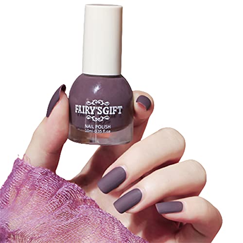 ONWRACE Matte Nail Polish Set - 10ml Quick-Dry Waterproof Resin Nail Polish with Smooth Finish (#21) | Perfect for Nail Art Beginners, DIY Manicures & Beauty Gifts