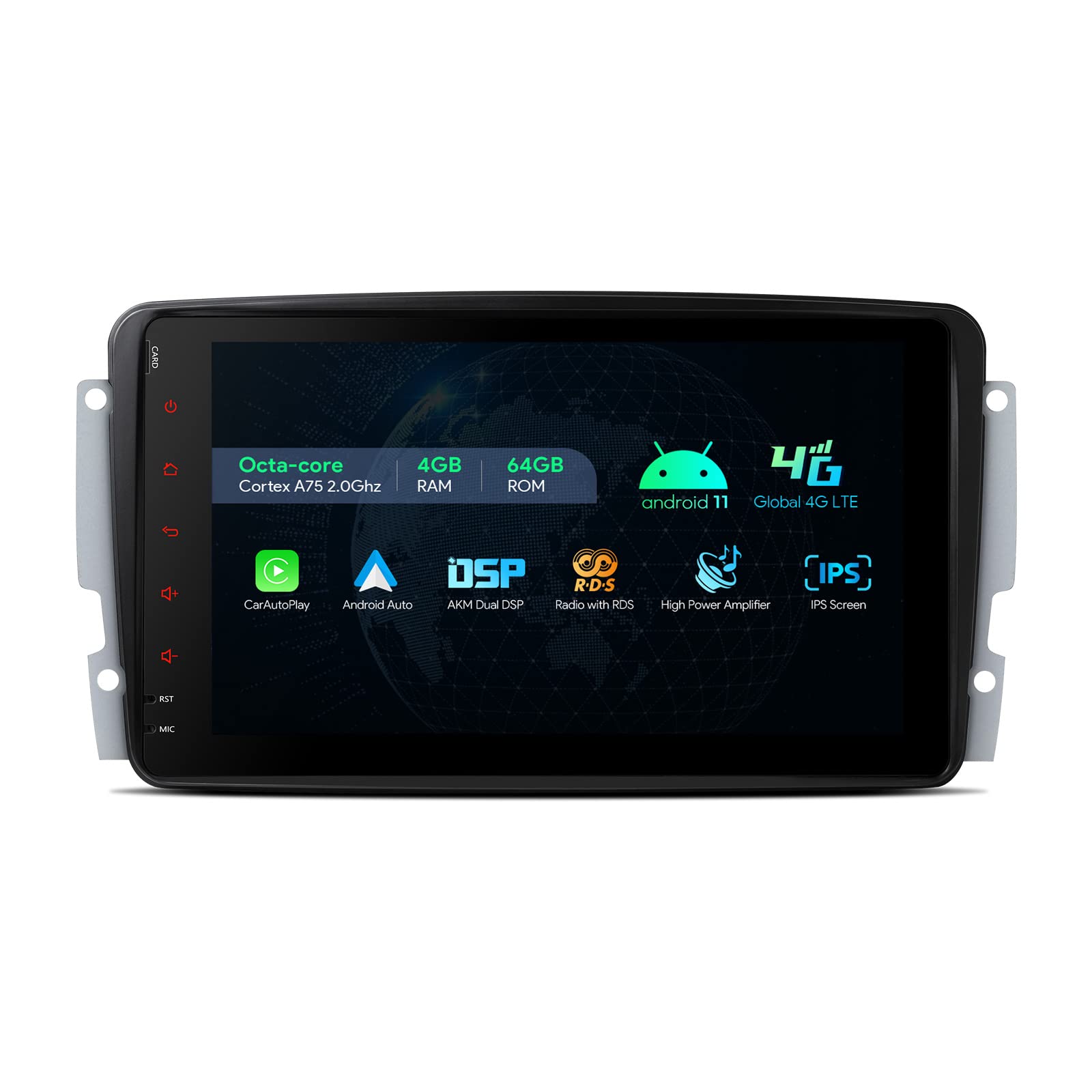 XTRONS Android 12 Car Stereo for Mercedes Benz W168 W203 W209 W463 - 8
