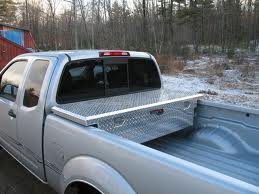 Low Profile Single Lid Crossover Truck Toolbox - Aluminum Underbed Storage for Pickup Trucks | Secure & Weatherproof Cargo Organizer for Tools & Equipment | Perfect for Work Sites, Camping & Road Trips